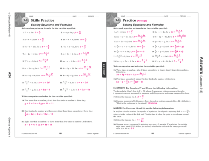 Glencoe geometry chapter 5 answer key