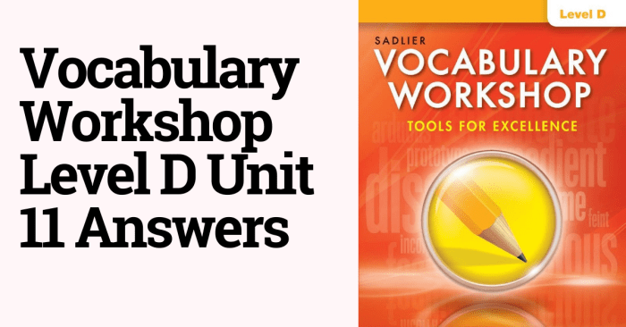 Vocab workshop level d unit 3